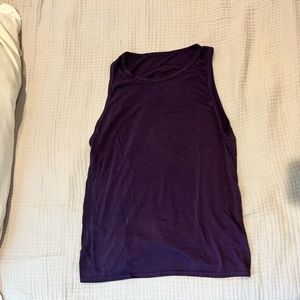 Eggplant purple Senita tank top